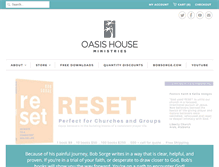 Tablet Screenshot of oasishouse.com